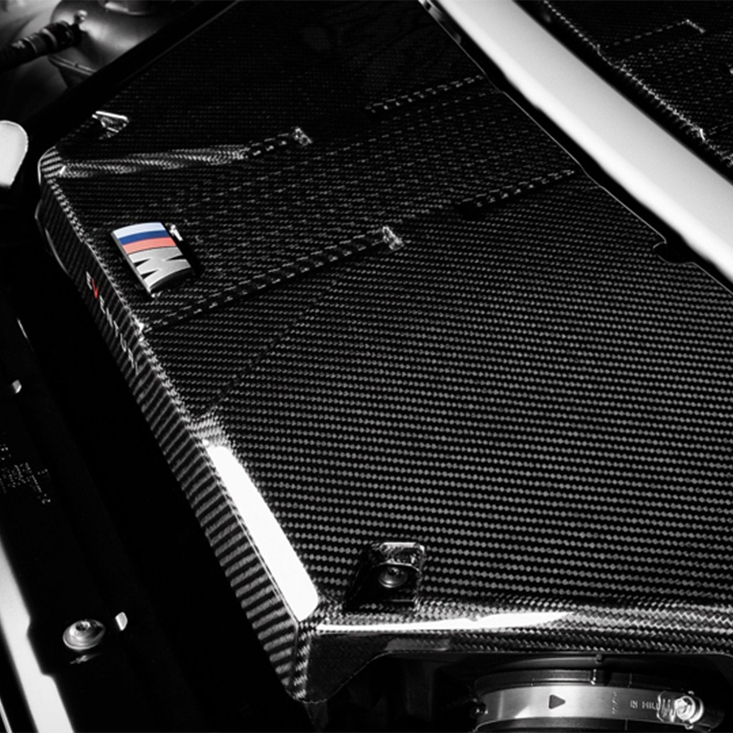 Race haus Intake Pipe Eventuri BMW S58 F97 F98 Intake System In Pre Preg Carbon (X3M & X4M)