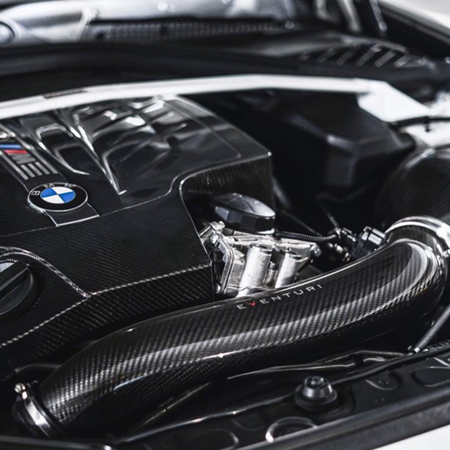 Race haus Intake Pipe Eventuri N55 Carbon Intake In Prepreg Carbon Fibre , M340I & 440I)