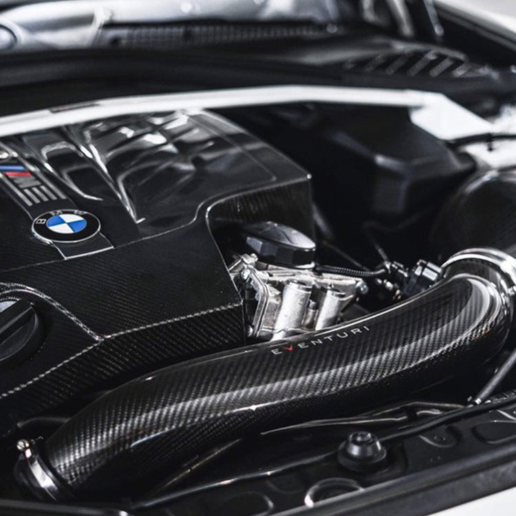 Race haus Intake Pipe Eventuri N55 Carbon Intake In Prepreg Carbon Fibre , M340I & 440I)