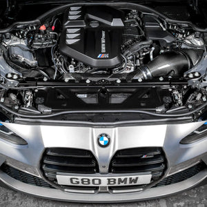 Race haus Intake system Eventuri BMW G80 G82 Gloss Carbon Fibre Intake Kit (M3, M3 Competition, M4 & M4 Competition)