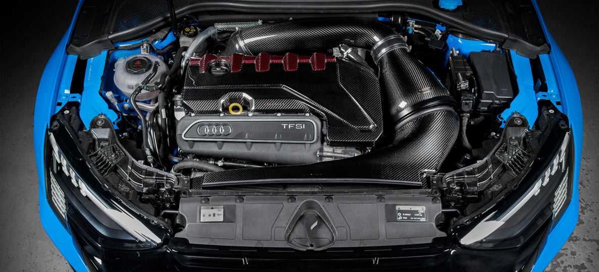 Race haus Intake system Eventuri Audi 8Y RS3 Gloss Carbon Fibre Intake System