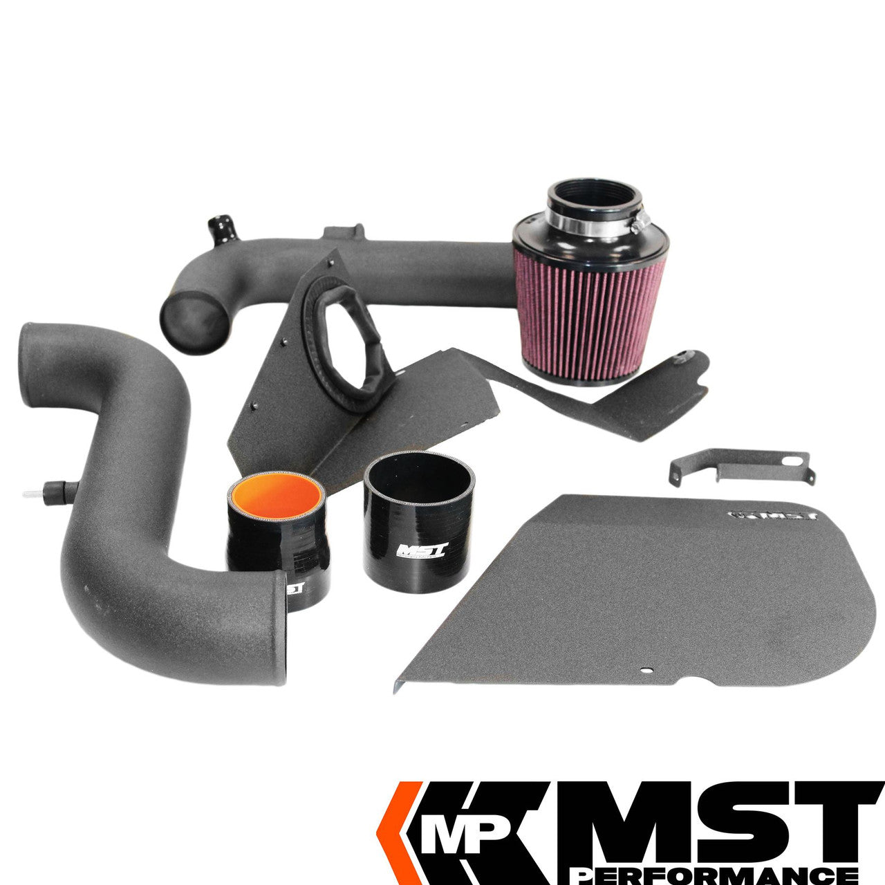 Race haus MST-VW-MK501 - Intake Kit With Full Intake pipework for VW Golf MK5 GTI MK6 R 2.0 TFSI Ea113