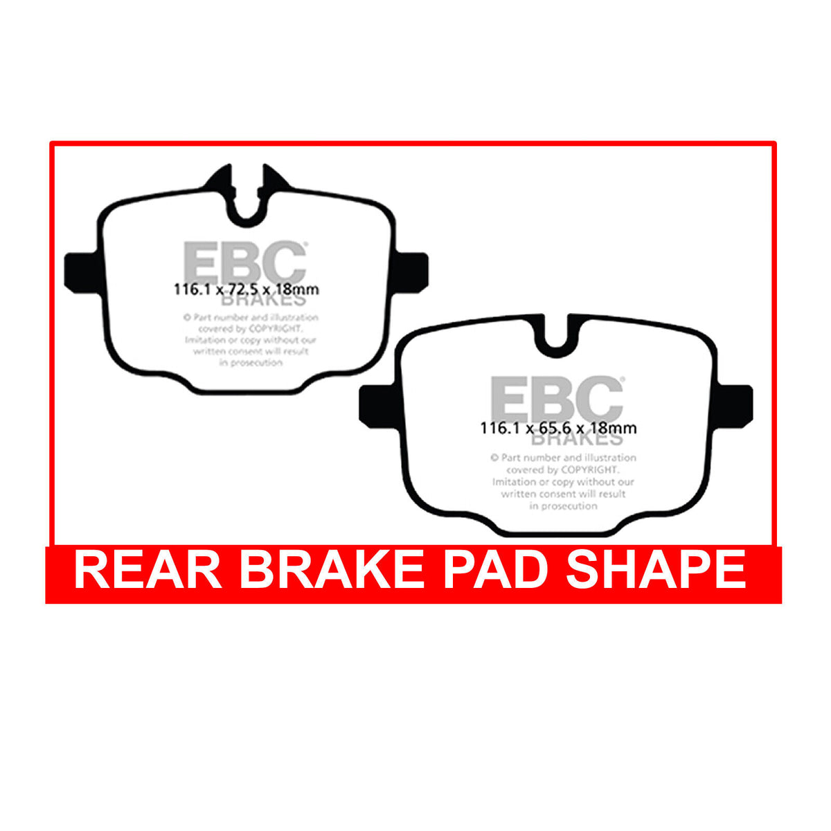 BMW G80 M3 Front/Rear Brake Pads EBC Bluestuff NDX BMW M3 M4 G80/G82/G83 + Comp