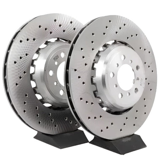 Genuine BMW F80 F82 F87 Rear 370x24 Ventilated Brake Discs (M2, M2 Competition, M3 & M4)