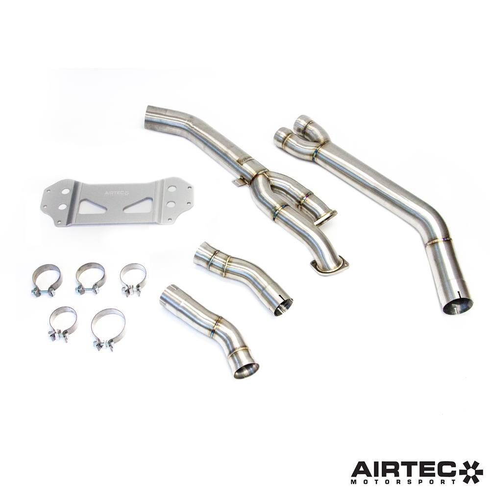 AIRTEC MOTORSPORT 3.5” SECONDARY CAT BYPASS FOR BMW G80 M3 AND G82 M4