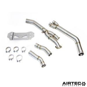 AIRTEC MOTORSPORT 3.5” SECONDARY CAT BYPASS FOR BMW G80 M3 AND G82 M4