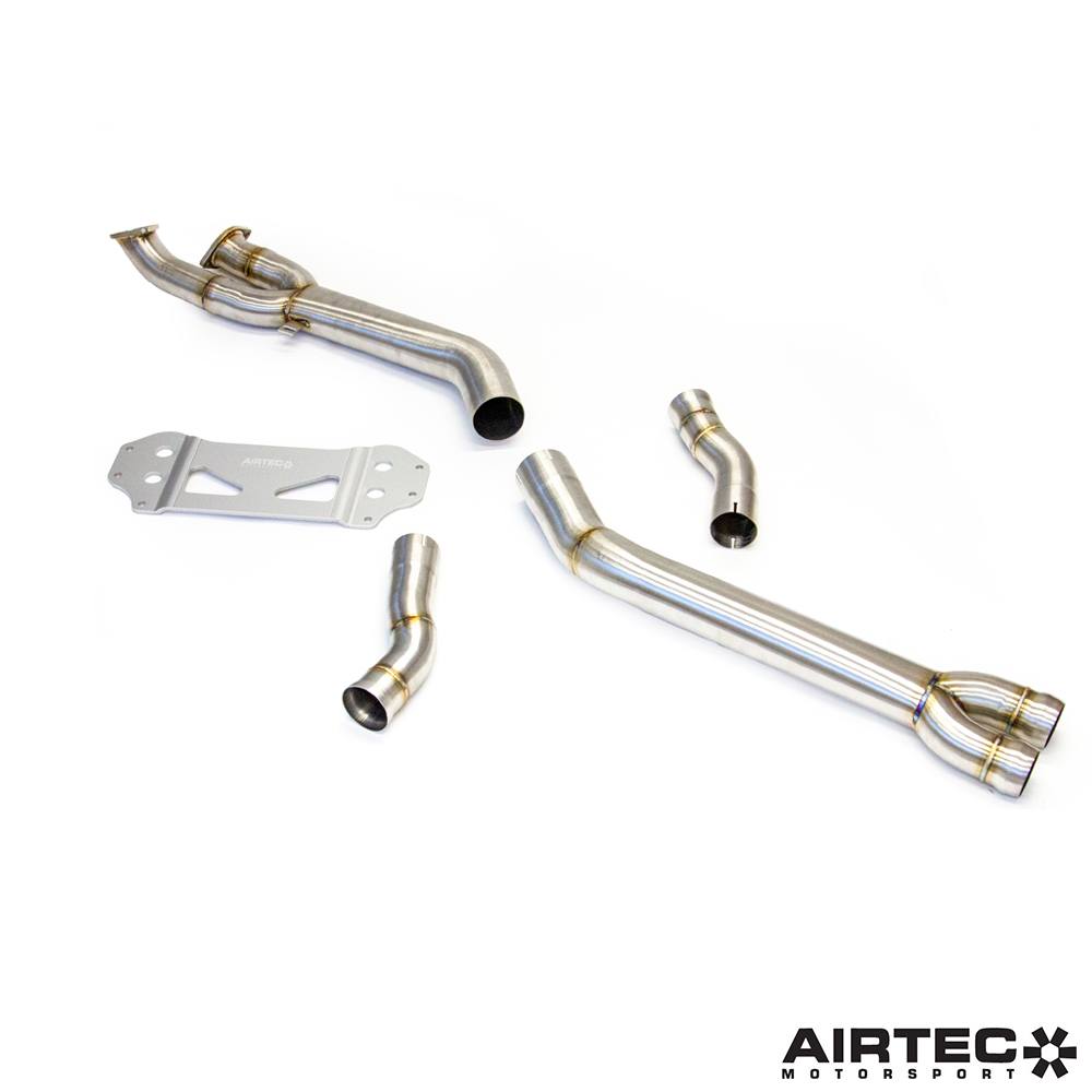 AIRTEC MOTORSPORT 3.5” SECONDARY CAT BYPASS FOR BMW G80 M3 AND G82 M4