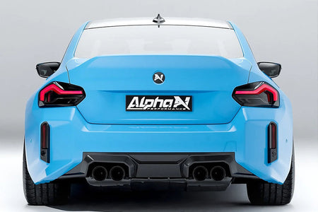 BMW M2 G87 CARBON FIBRE REAR DIFFUSER BY ALPHA-N (2023+)