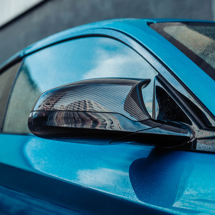 MHC+ BMW M3/M4/M2 Competition RHD Wing Mirror Covers In Pre Preg Carbon Fibre – F80/F82/F83/F87