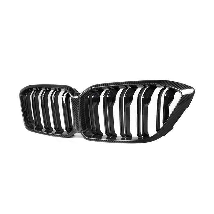 MHC+ BMW F87 M2 Competition Premium Front Grille In Pre Preg Carbon Fibre & Gloss Black – 2018-2020