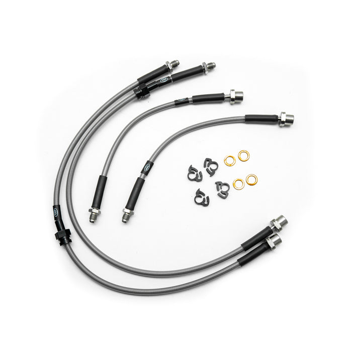 HEL BMW F87 M2 & M2 Competition Stainless Steel Front & Rear Braided Brake Lines