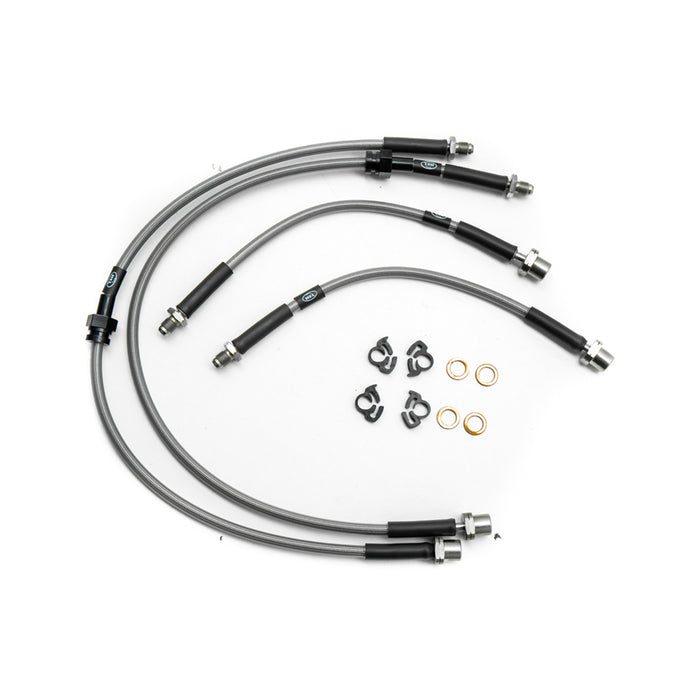 HEL BMW F87 M2 & M2 Competition Stainless Steel Front & Rear Braided Brake Lines