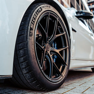 Bola FP2 19" Forged Alloy Wheels In Satin Black - Wider Rear