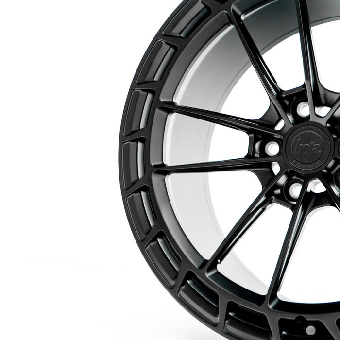 Bola FP3 19" Forged Alloy Wheels In Satin Black - Wider Rear