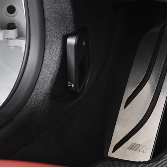 Carbonex BMW F Series Bonnet Hood Latch Handle In Black – 1-4 Series including M Cars