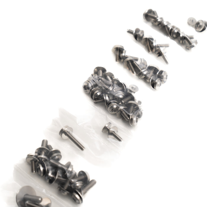 Downstar Inc BMW F80 M3, F82/F83 M4 & F87 M2 Competition S55 Low Profile Billet Engine Dress Up Kit In Silver