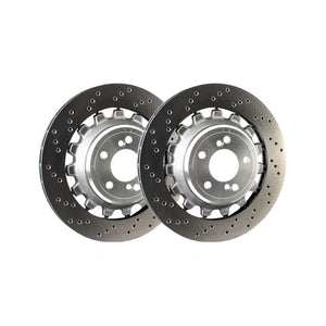 Genuine BMW 2NH 380mm Rear Brake Discs/Rotors Pair For BMW F87 M2 Competition