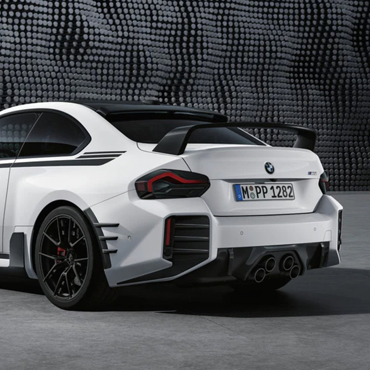 Genuine BMW M2 M Performance Rear Bumper Inserts In Gloss Carbon Fibre ...