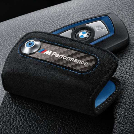 Genuine BMW M Performance Key Case In Alcantara (G Series & F Series)