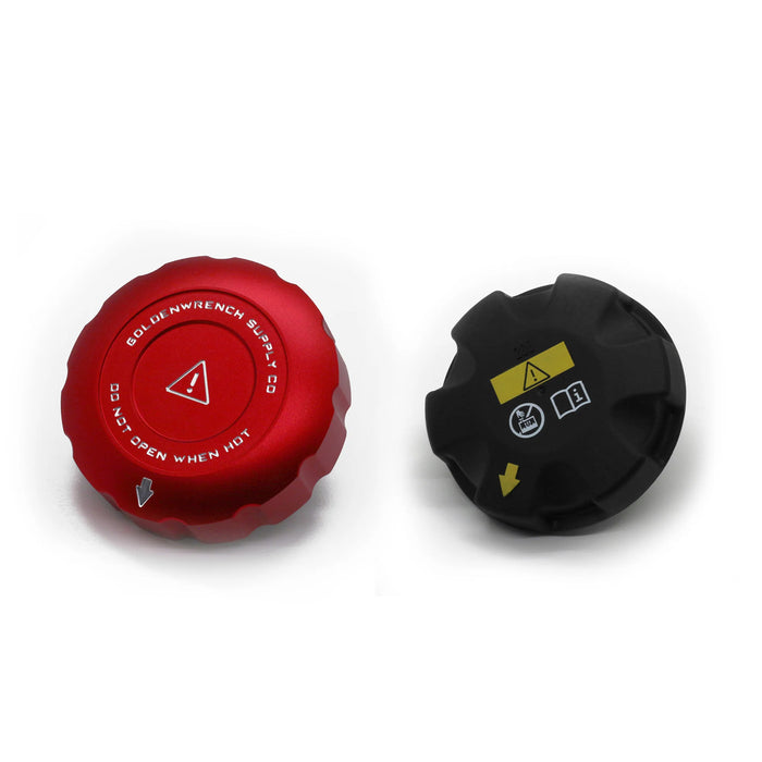 GoldenWrench BMW F Series M Car BLACKLINE Performance Coolant Expansion Tank Cap Cover