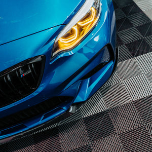 MHC+ BMW M2 Competition Performance Style Front Splitter In Gloss Pre Preg Carbon Fibre – F87C