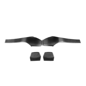 MHC+ BMW M2/M3/M4 Seat Back Covers In Gloss Pre Preg Carbon Fibre – F87/F80/F82/F83