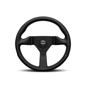 MOMO Montecarlo Steering Wheel In Black Leather