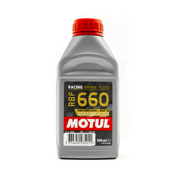 Motul RBF 660 Factory Line Fully Synthetic DOT 4 Racing Brake & Clutch Fluid