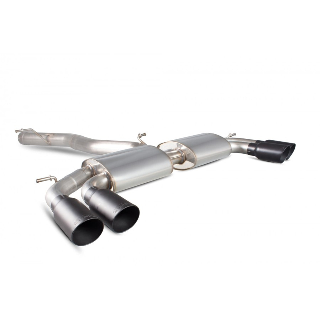 Scorpion Cat Back Exhaust System - Audi S3 (8V) 3 Door and Sportback PFL+FL GPF+NonGPF