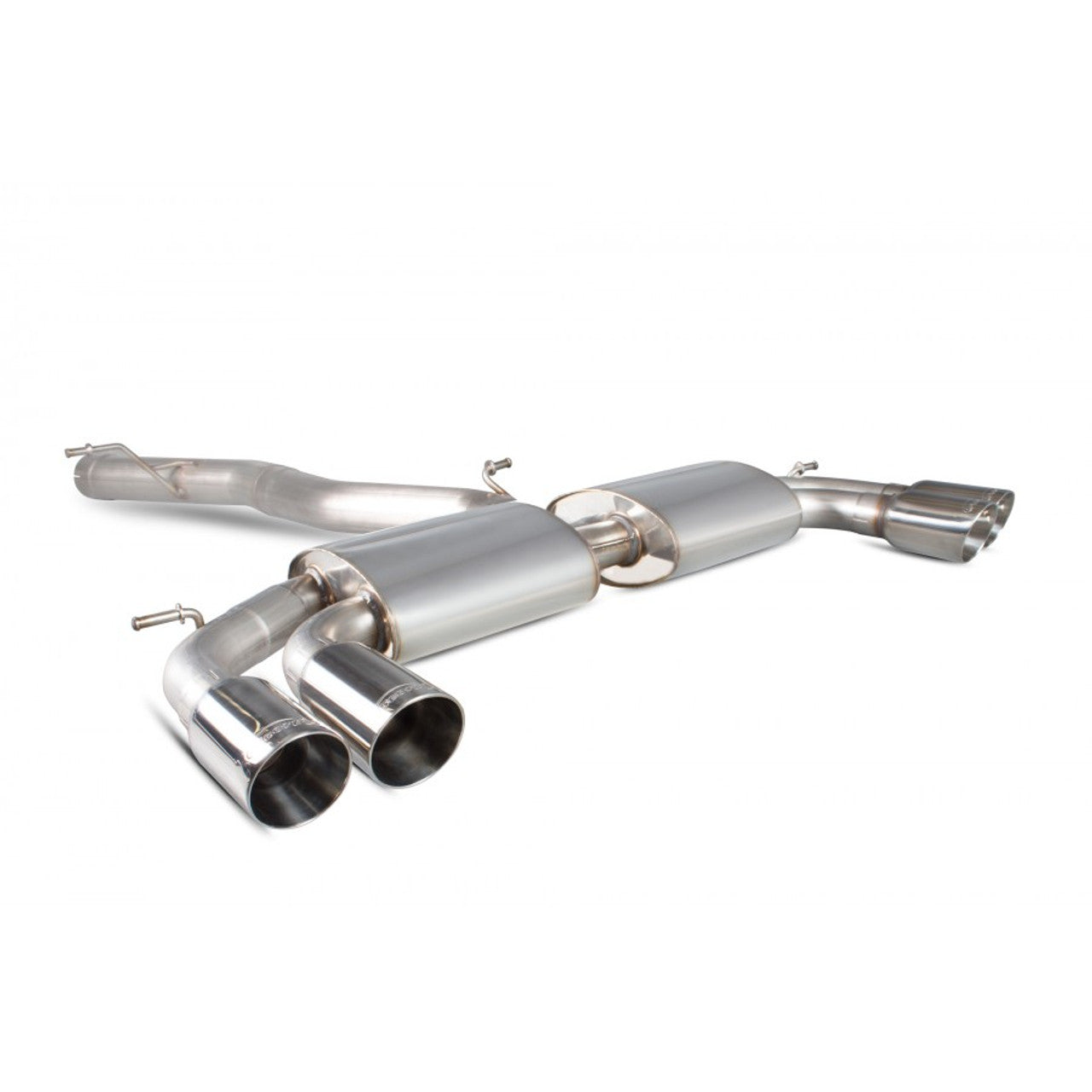 Scorpion Cat Back Exhaust System - Audi S3 (8V) 3 Door and Sportback PFL+FL GPF+NonGPF