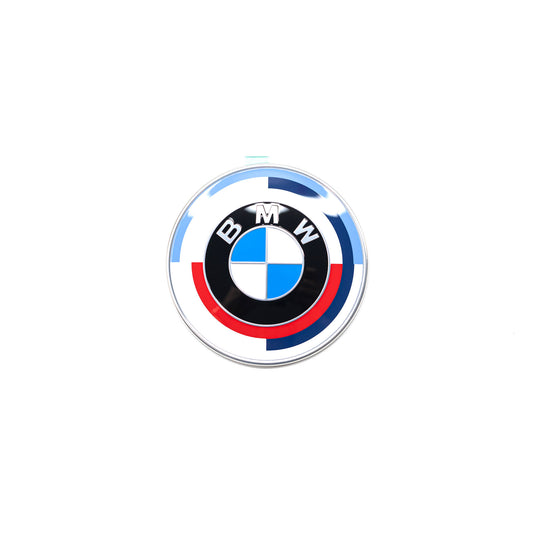 GENUINE BMW M3 50TH ANNIVERSARY HERITAGE FRONT BADGE EMBLEM (F80)