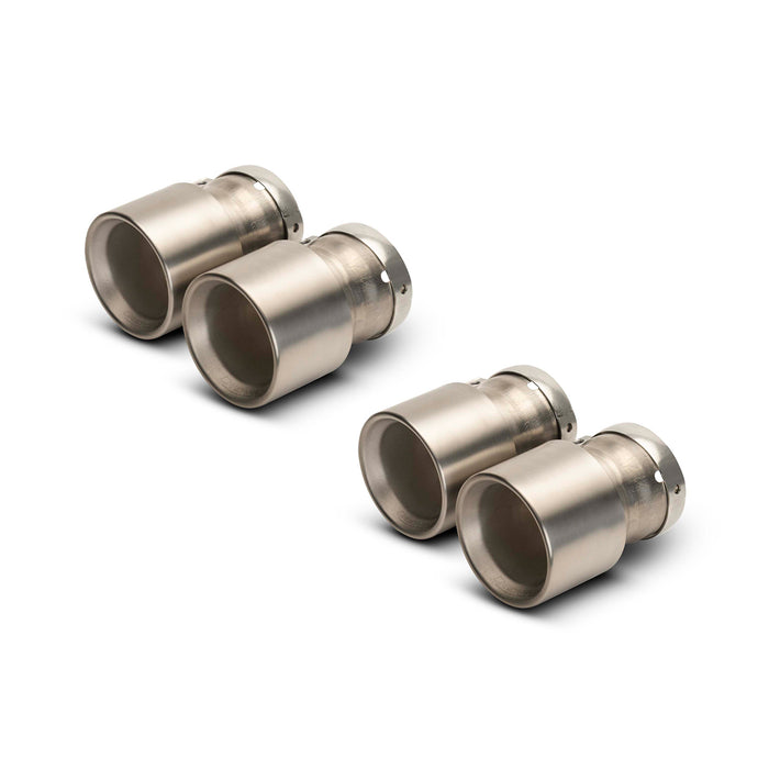 Remus Exhausts Brushed Titanium Tailpipes – Set Of 4