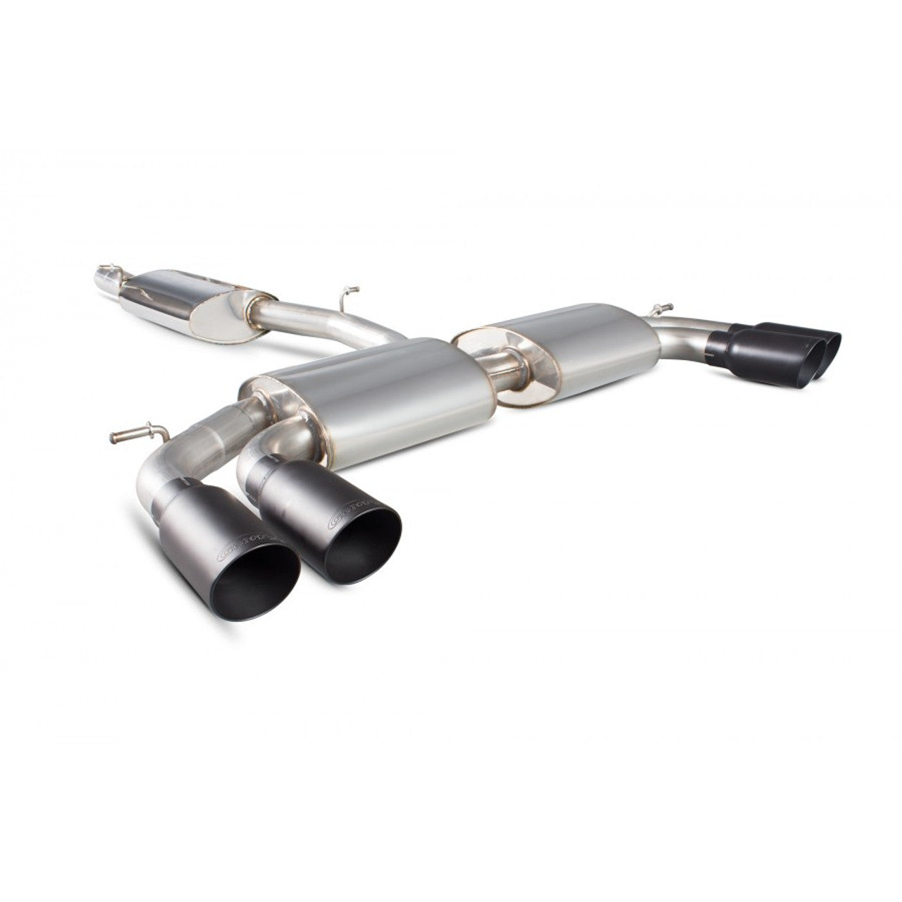 Scorpion Cat Back Exhaust System - Audi S3 (8V) 3 Door and Sportback PFL+FL GPF+NonGPF