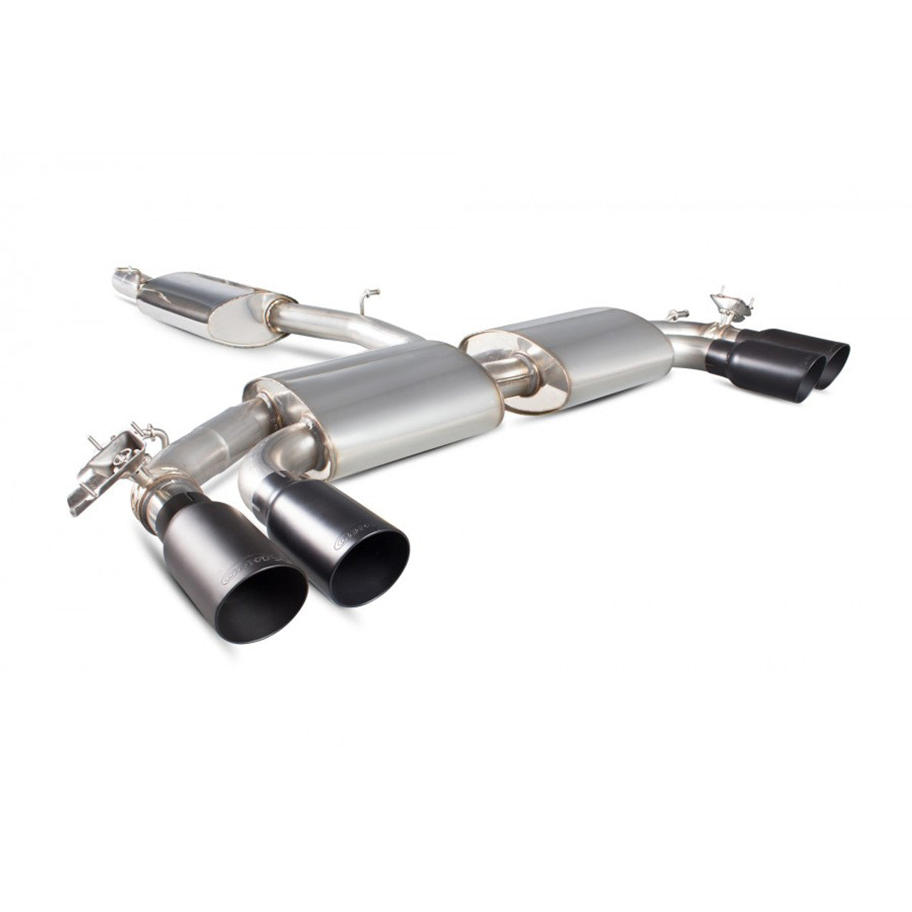 Scorpion Cat Back Exhaust System - Audi S3 (8V) 3 Door and Sportback PFL+FL GPF+NonGPF