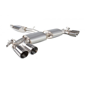 Scorpion Cat Back Exhaust System - Audi S3 (8V) Saloon PFL+FL GPF+NonGPF