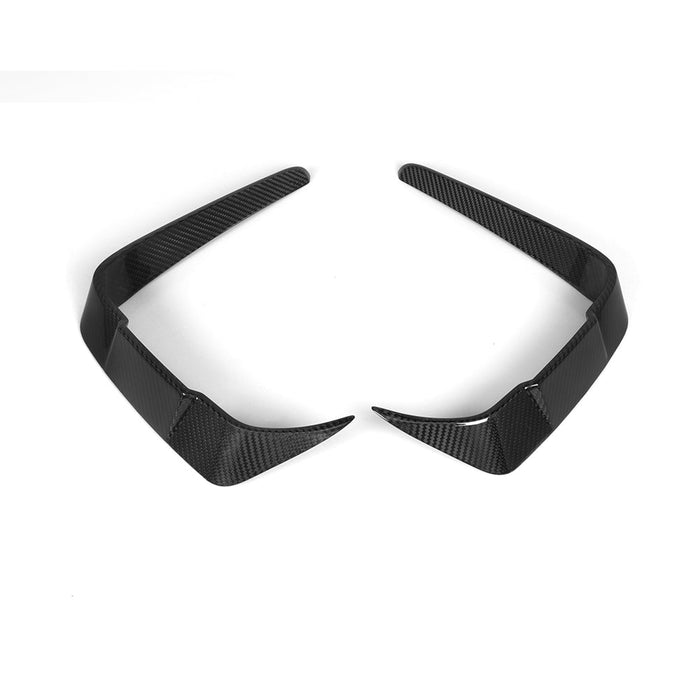 SooQoo BMW F87 M2 Competition Front Duct Trims In Gloss Carbon Fibre