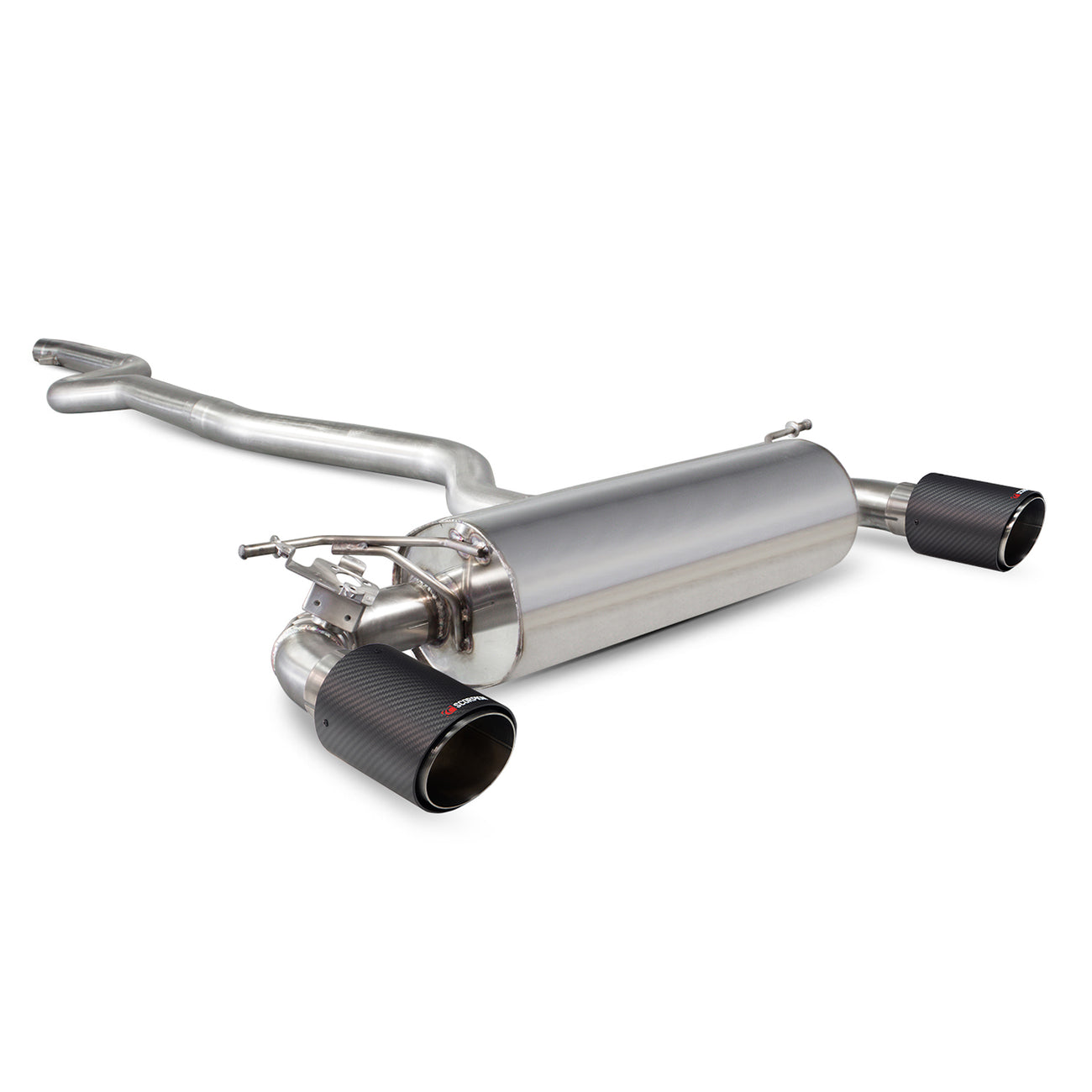 SCORPION BMW M140I NON RESONATED CAT BACK EXHAUST SYSTEM (F20/F21 NON GPF MODEL)