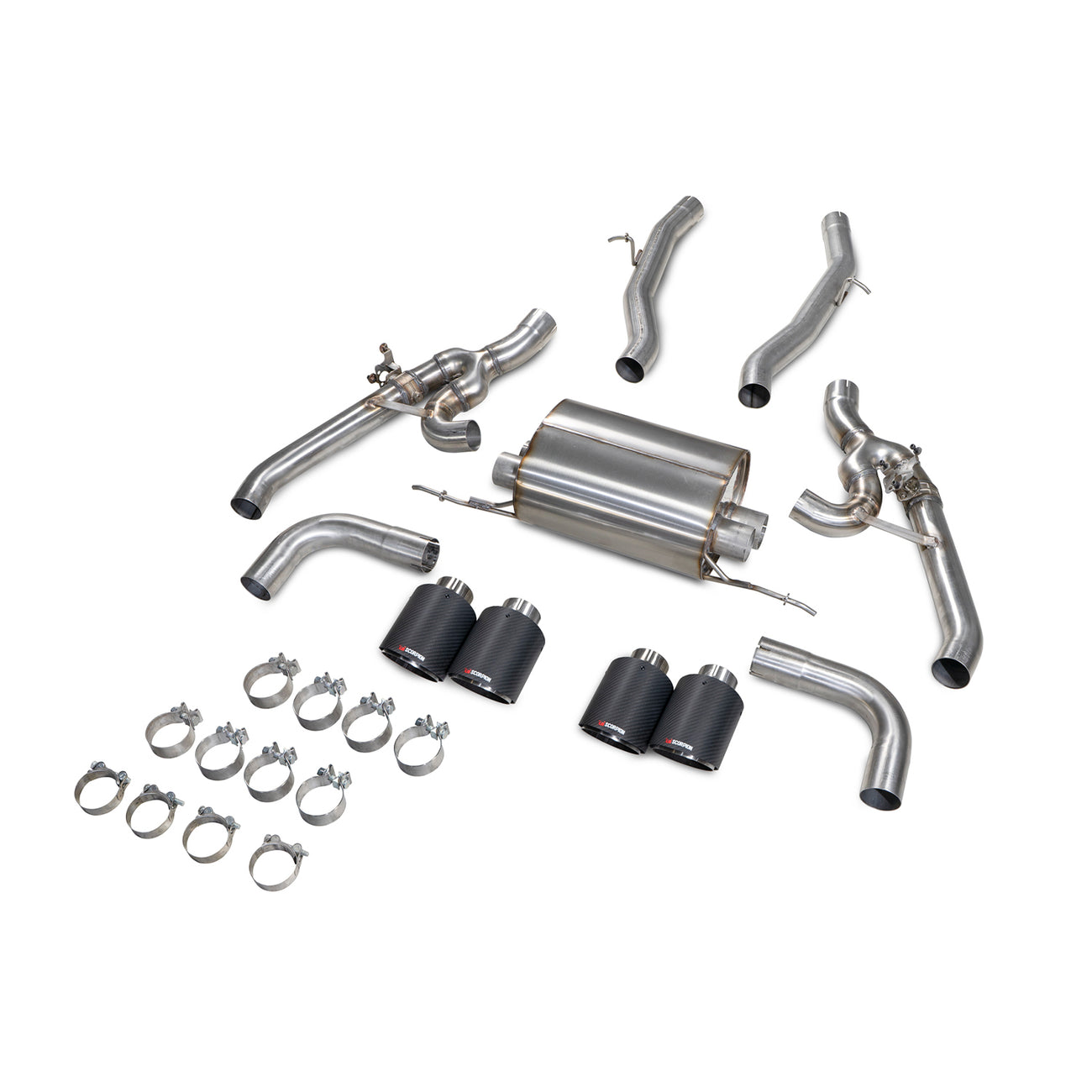 SCORPION BMW X3M OPF BACK EXHAUST SYSTEM (F97)