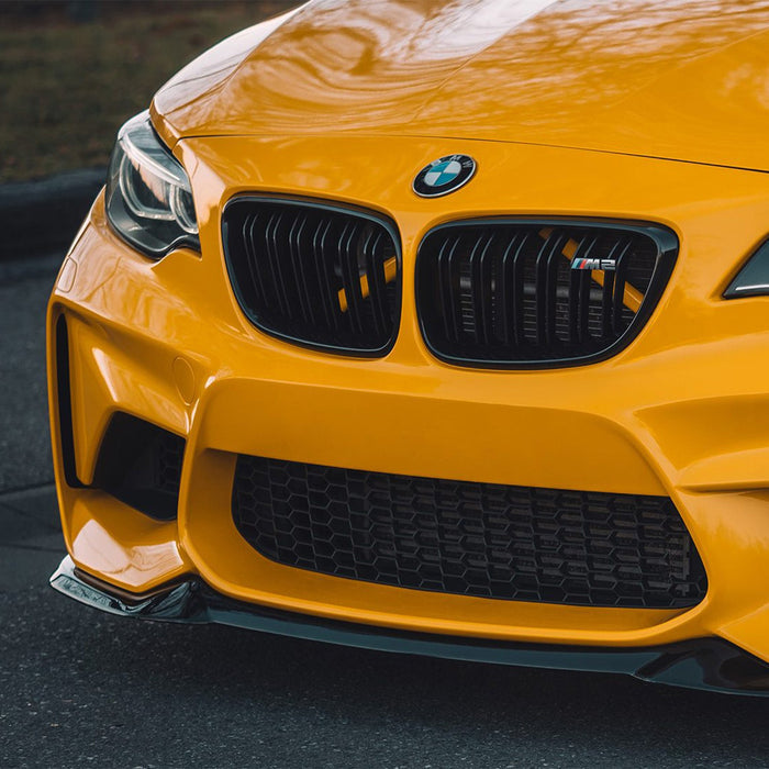 ZAERO Design BMW M2 EVO-S Front Splitter In Gloss Black – F87
