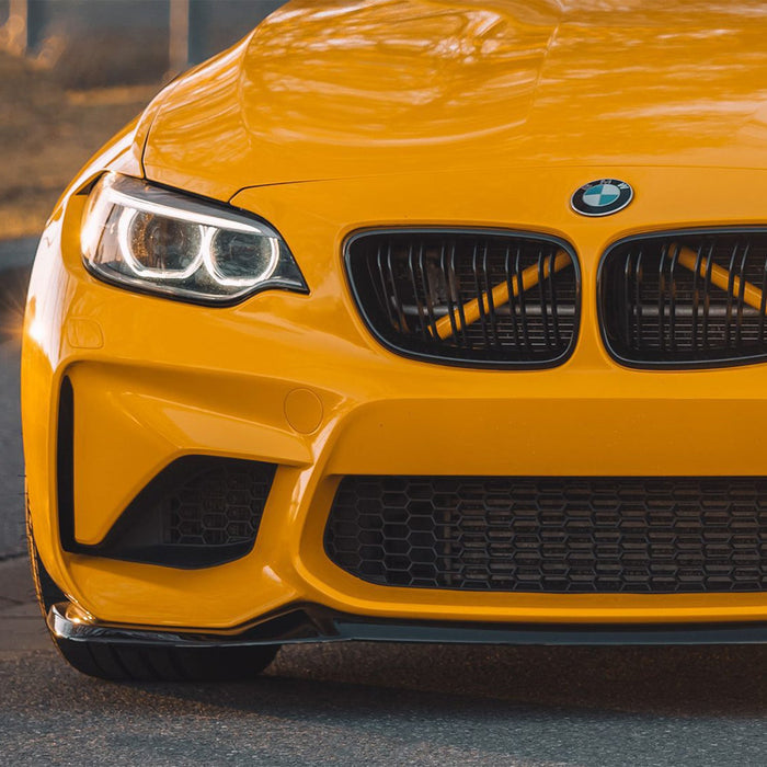 ZAERO Design BMW M2 EVO-S Front Splitter In Gloss Black – F87