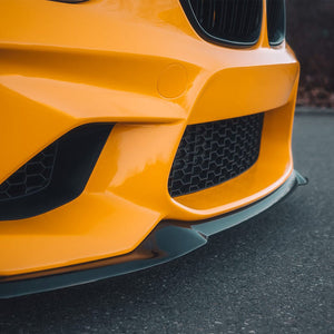 ZAERO Design BMW M2 EVO-S Front Splitter In Gloss Black – F87