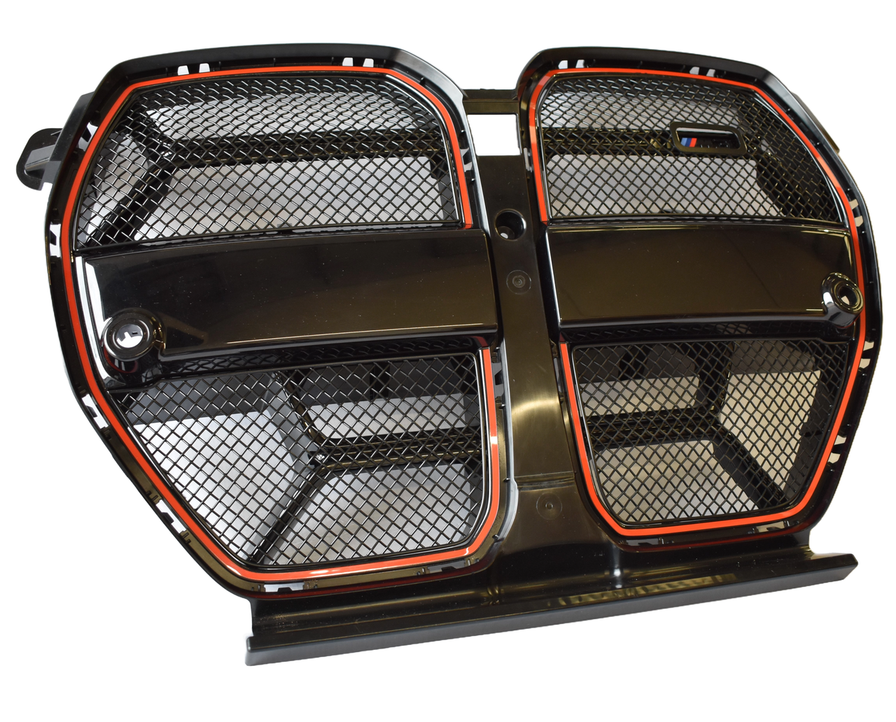Zunsport Black Front Grille Mesh Set (with CS Badge Cutout) for BMW G8X M3 CS &amp; M4 CS/CSL