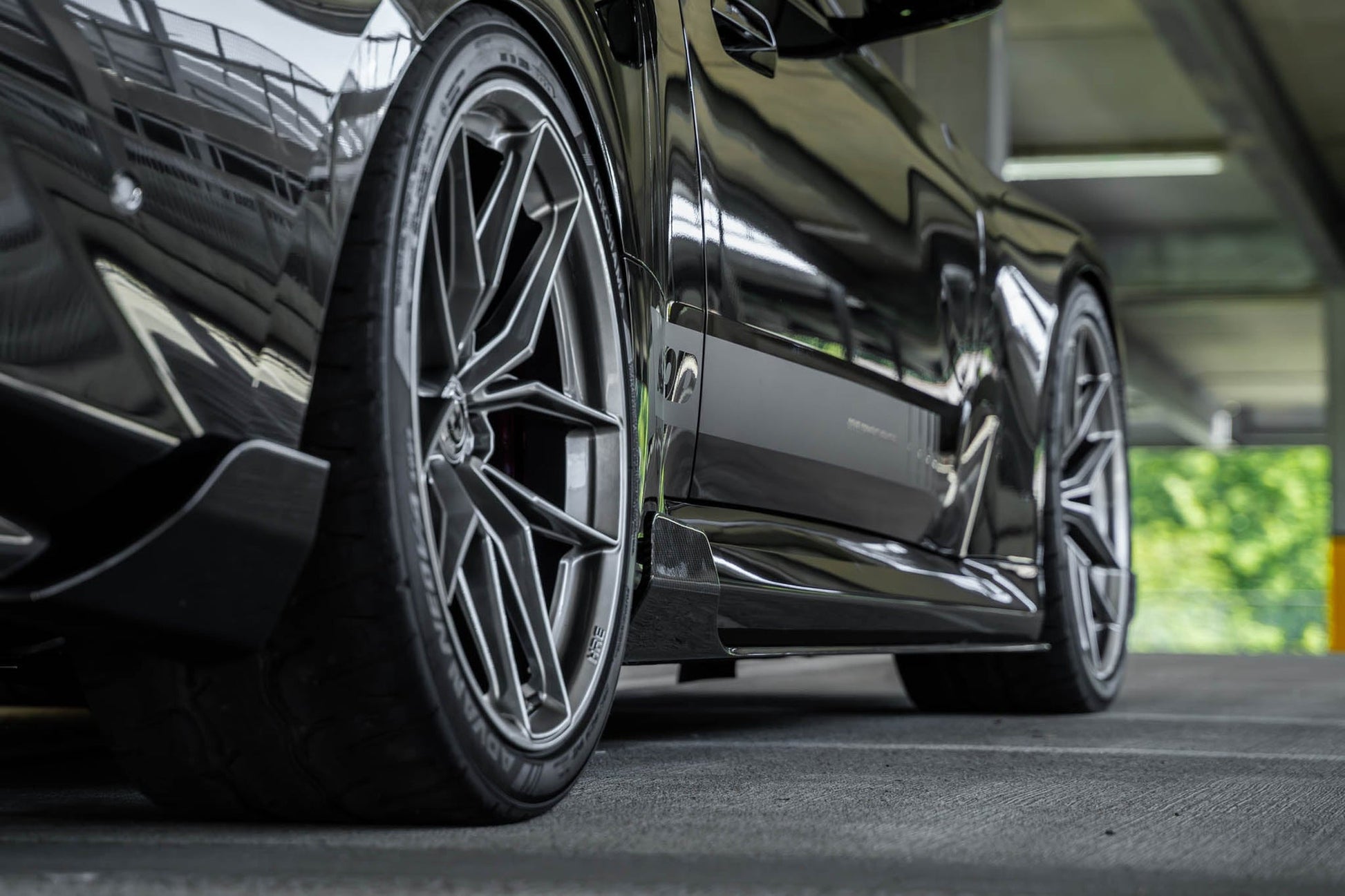 BMW G87 M2 TR87 CARBON FIBRE REAR BUMPER WINGLETS BY TRE (2023+)