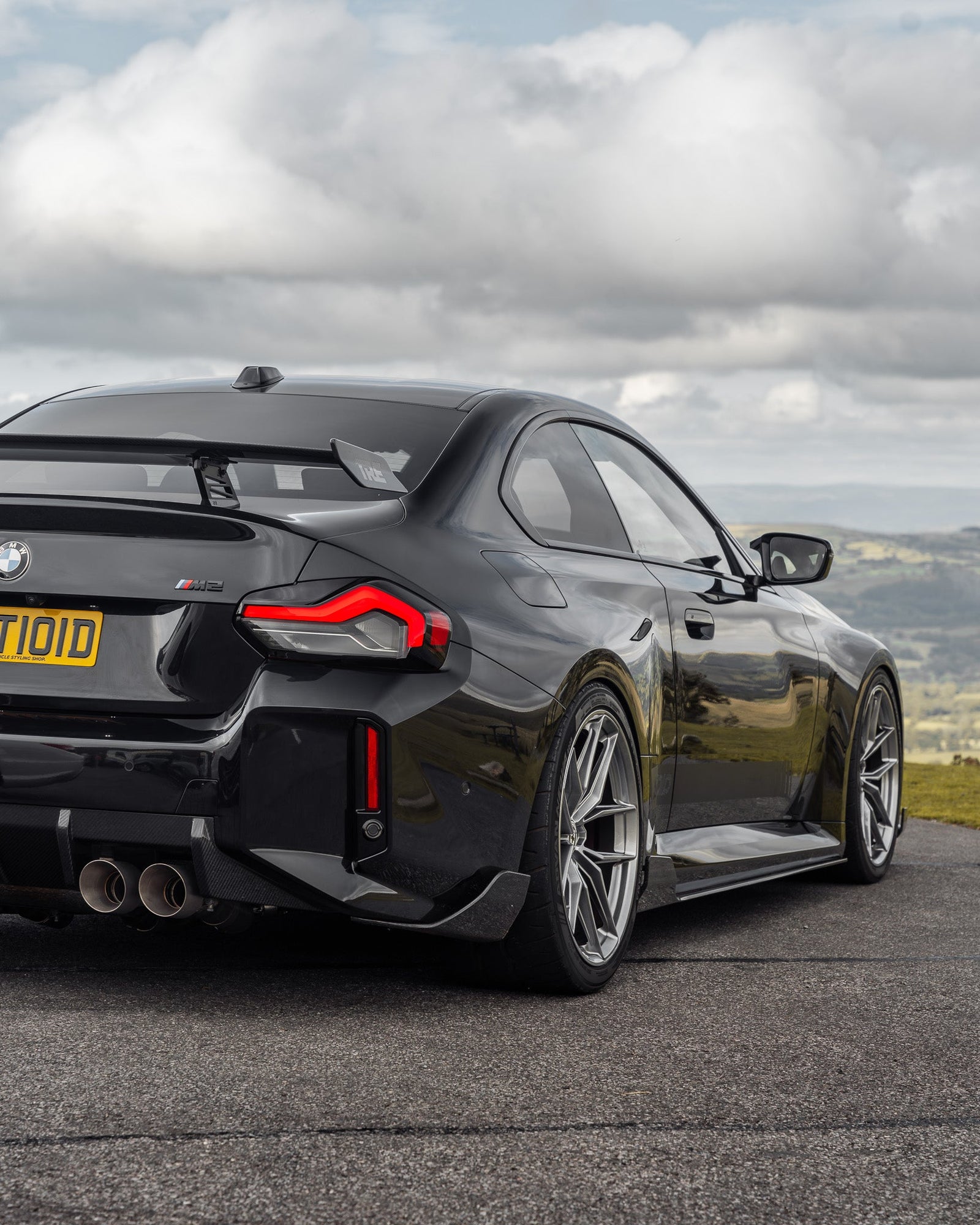 BMW G87 M2 TR87 CARBON FIBRE REAR BUMPER WINGLETS BY TRE (2023+)