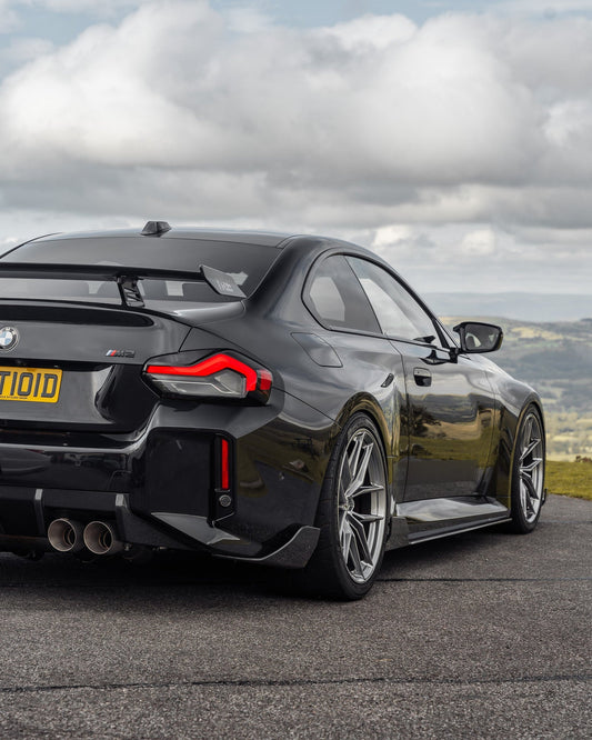 BMW G87 M2 TR87 CARBON FIBRE REAR BUMPER WINGLETS BY TRE (2023+)