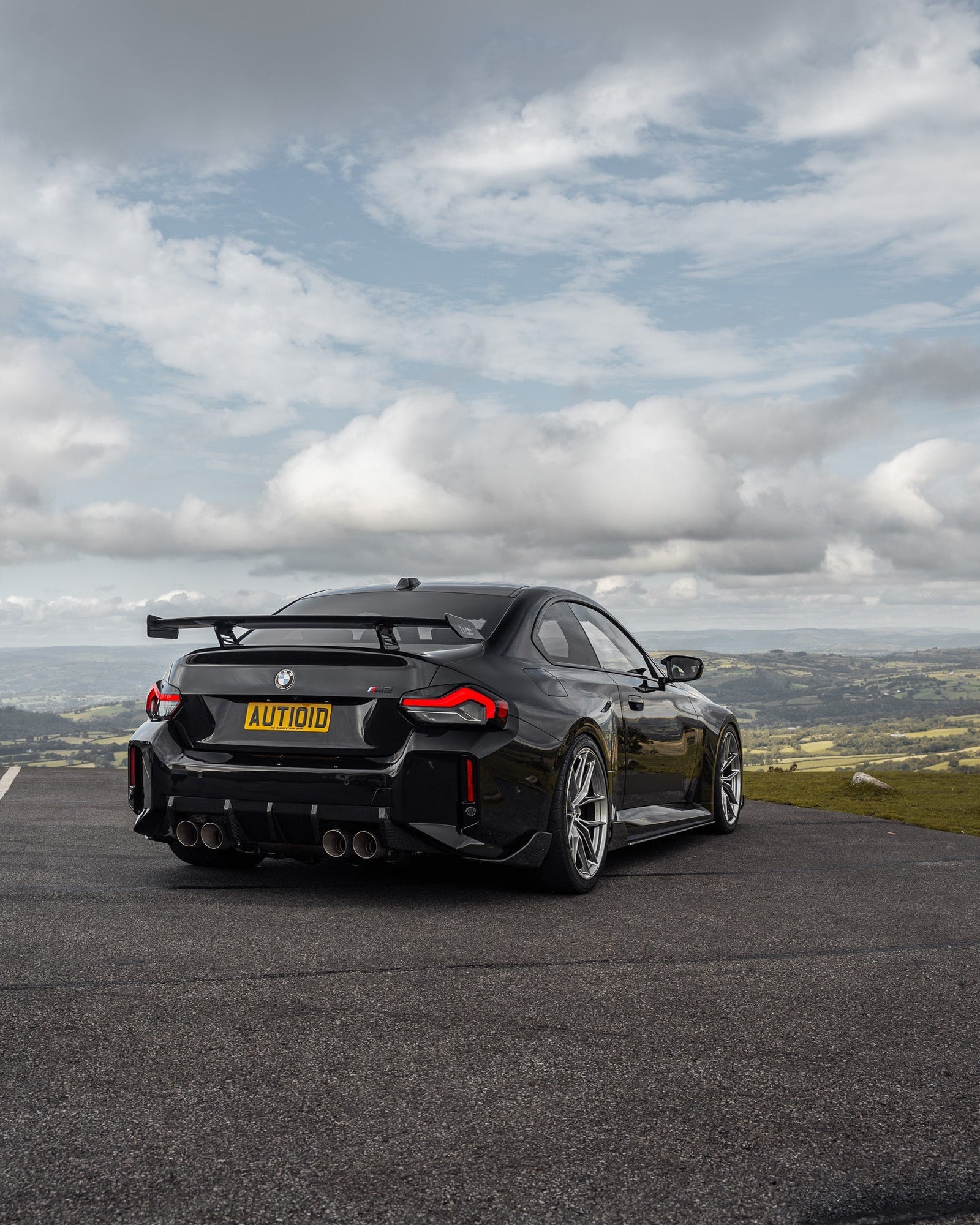 BMW G87 M2 TR87 CARBON FIBRE REAR BUMPER WINGLETS BY TRE (2023+)