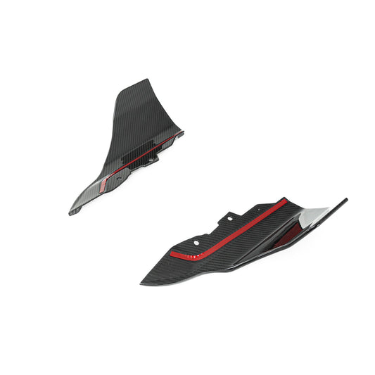 BMW G87 M2 TR87 CARBON FIBRE REAR BUMPER WINGLETS BY TRE (2023+)