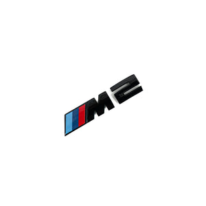 BMW M2 G87 GLOSS BLACK PAINTED FRONT GRILLE M2 EMBLEM (2023+)