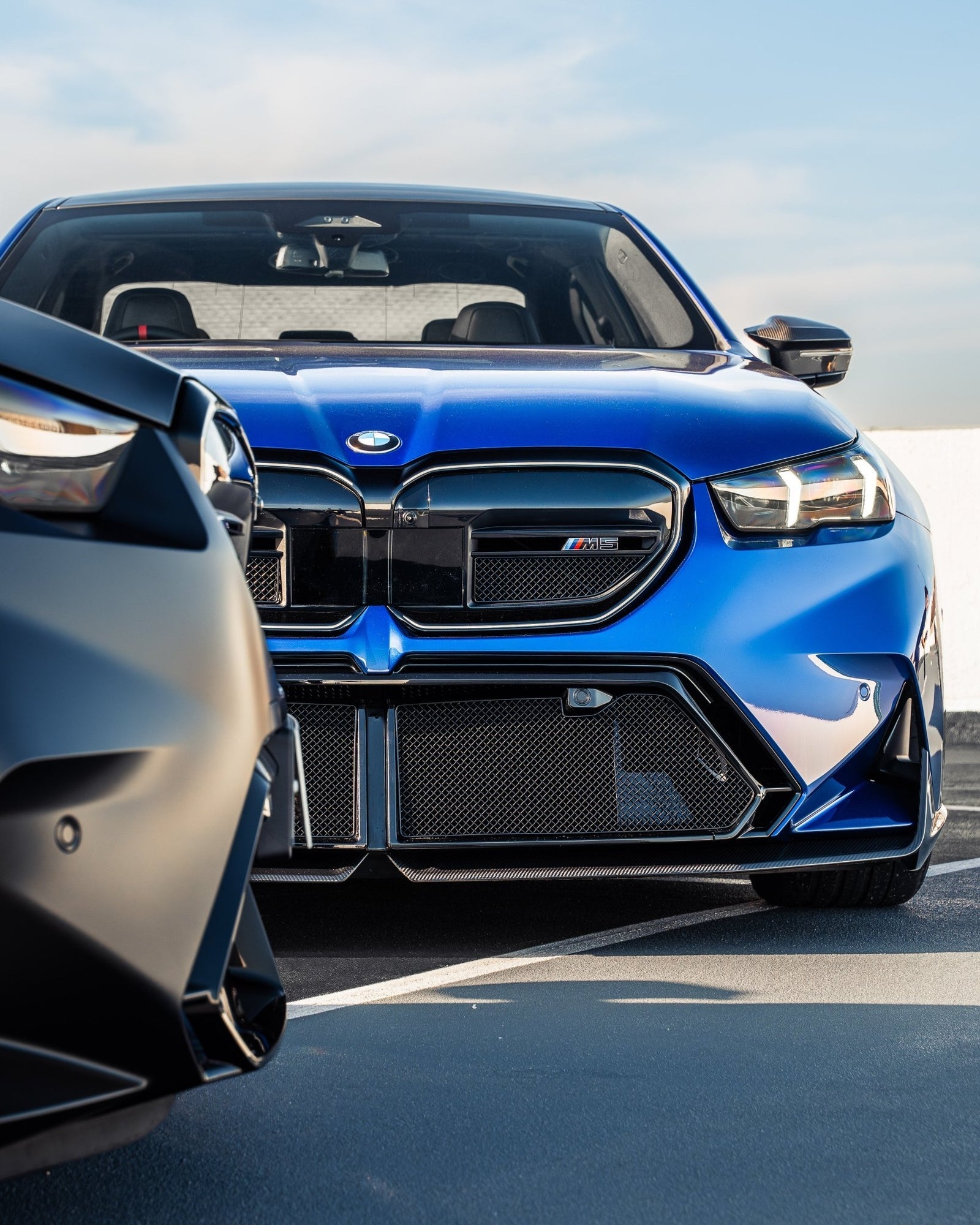 BMW M5 G90 G99 FULL FRONT END MESH PROTECTOR KIT BY ZUNSPORT