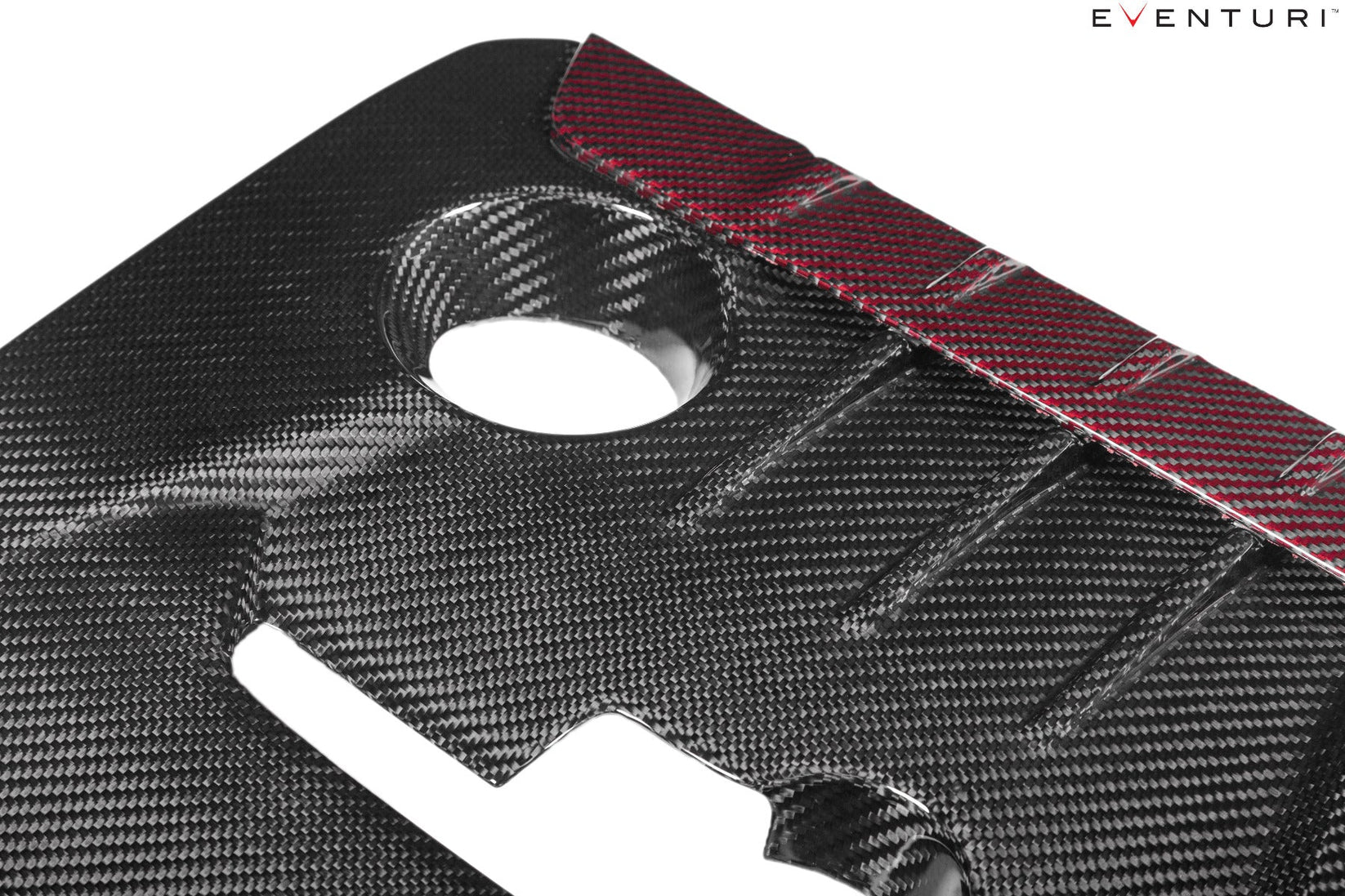 Eventuri Gloss Carbon Fibre Engine Cover - Toyota GR Yaris | GR Corolla